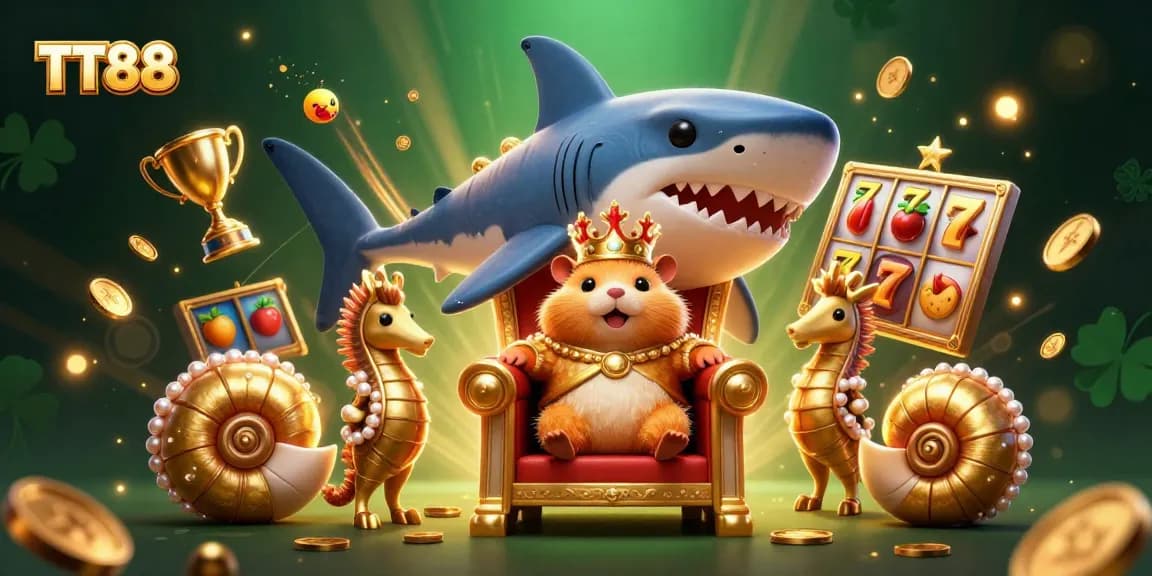 Experience thrilling casino action with the TT88 golden hamster king and exciting slot games!