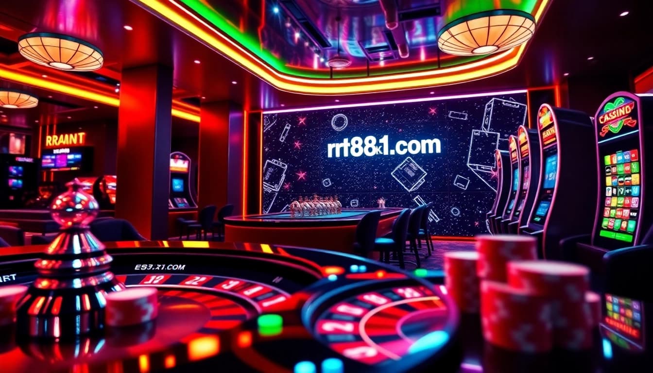 Play exciting games at rr88k1 com with vibrant casino visuals and luxurious setup.
