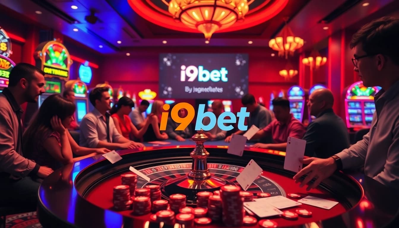 Experience the thrill of betting at i9bet with vibrant casino visuals and engaging gameplay.
