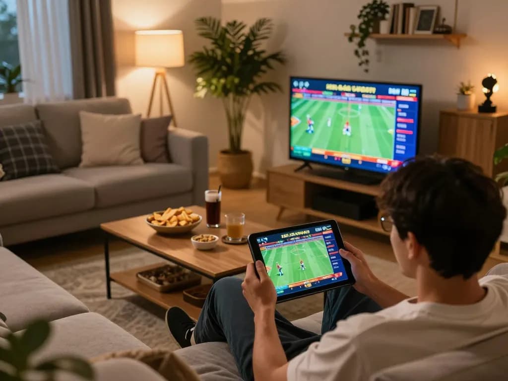 Xem đá gà trực tiếp HD trong một không gian ấm cúng, tham gia vào hành động trận đấu trực tiếp trên máy tính bảng.