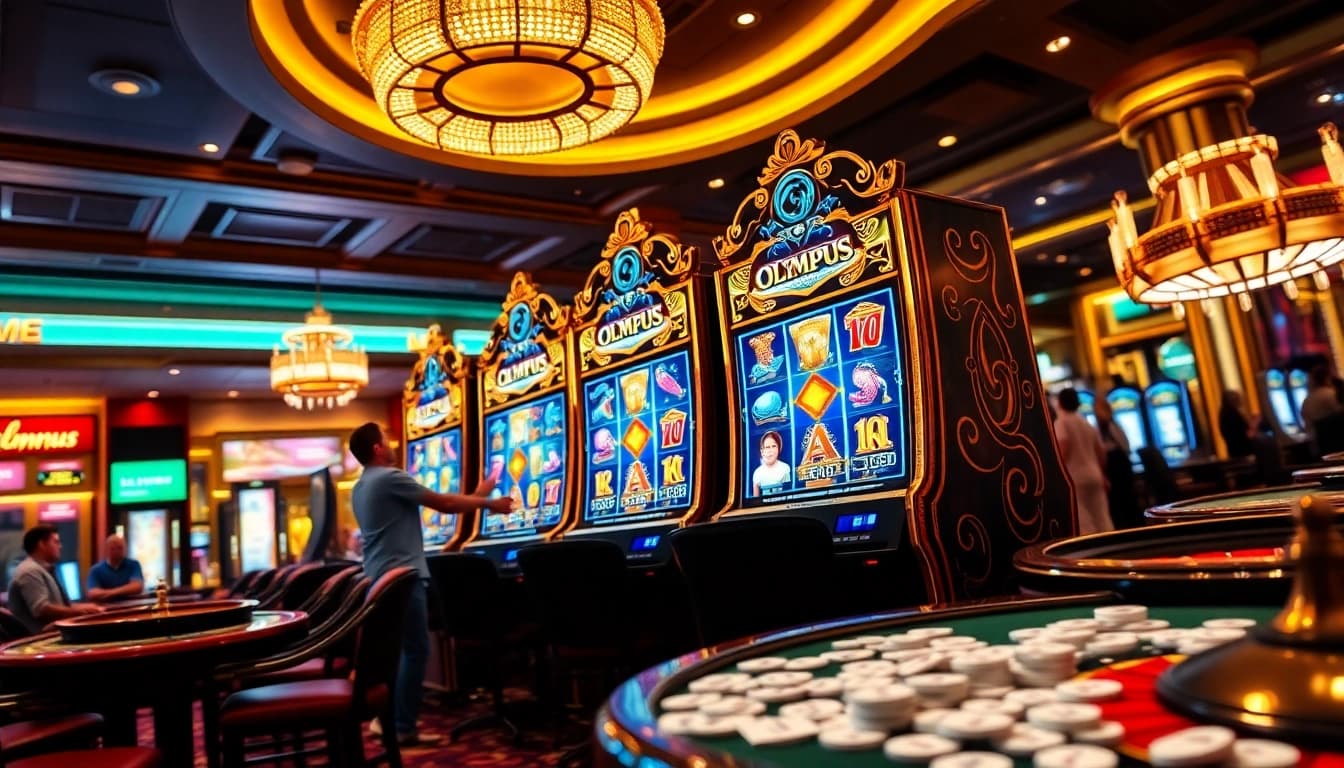 Gamblers delight in the excitement of the olympus slot, showcasing vibrant themes and engaging gameplay.