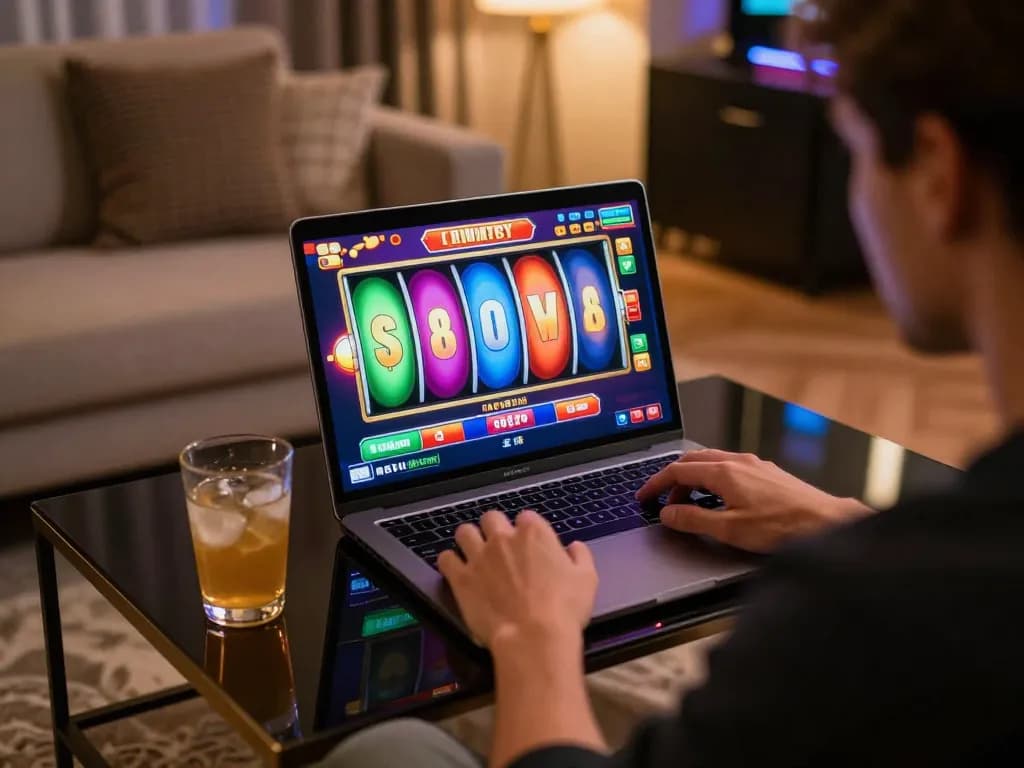 Engage in thrilling gameplay at TR88 online casino with colorful slot machines.