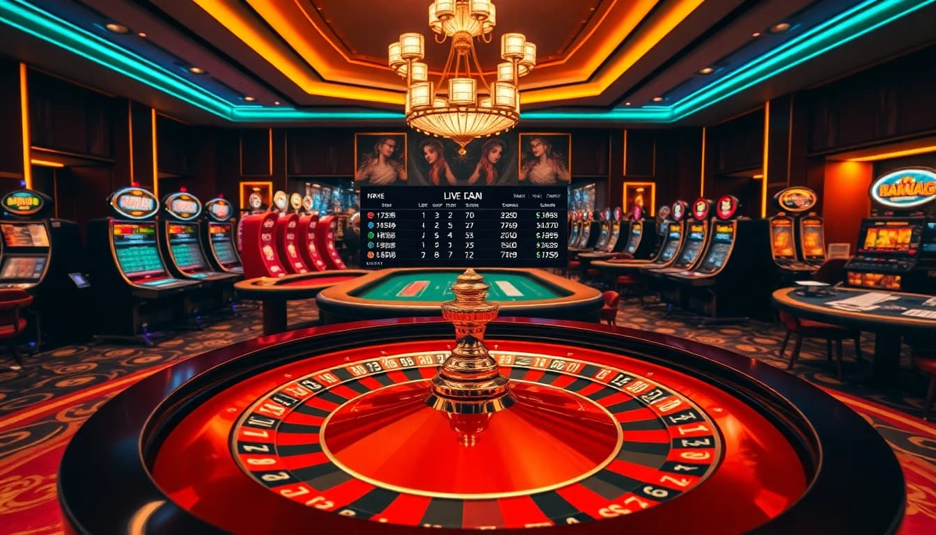 Check live Data Macau results as gamblers enthusiastically play at the casino tables.