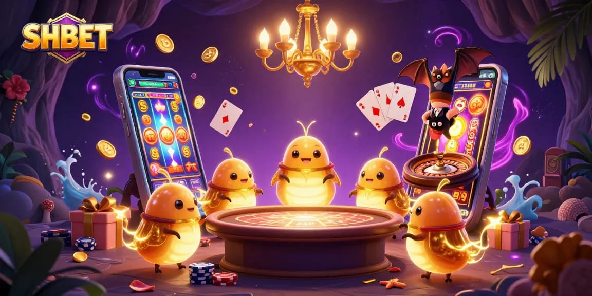 Experience thrilling gameplay with SHBET in a captivating 3D casino environment.