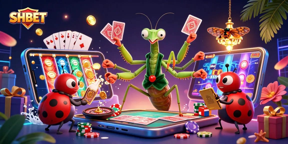 Experience the excitement of SHBET, featuring casino action with a giant card sharp and vibrant games.