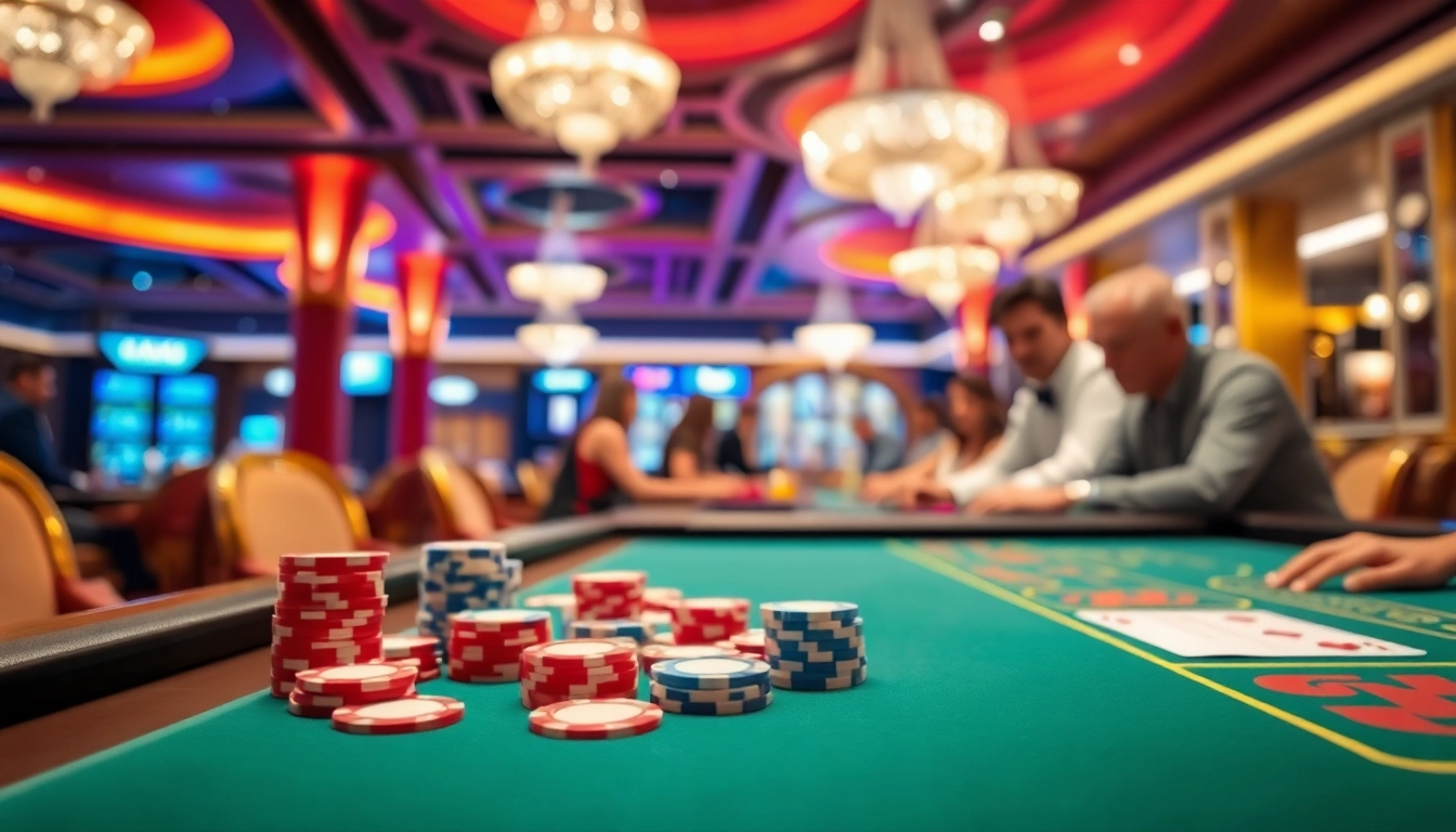 Experience thrilling gameplay at a casino with Nova88 Curacao licence as vibrant table action unfolds.