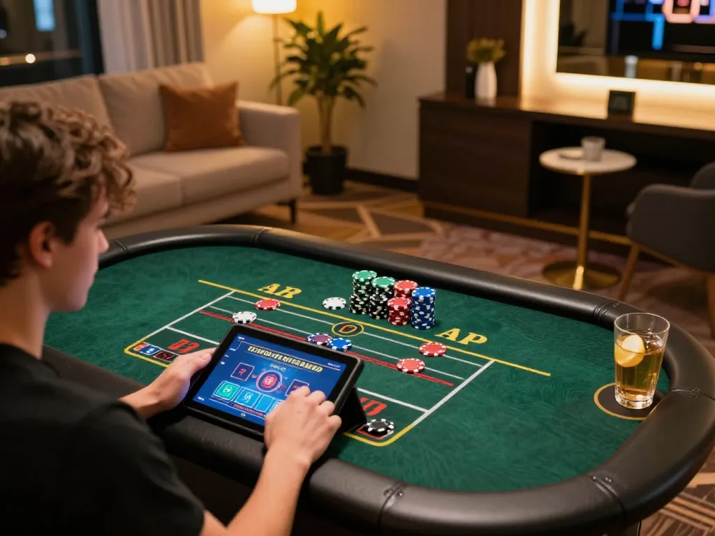 KJC players enjoying a live dealer game, showcasing an engaging online gambling environment
