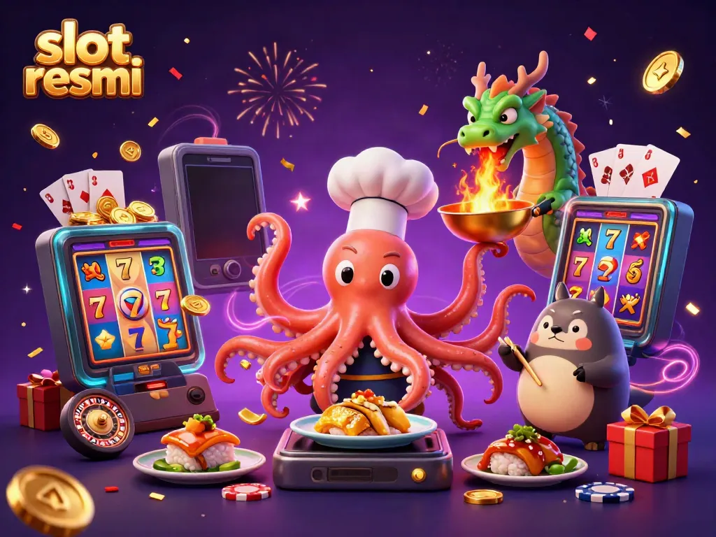 Experience the thrill of slot resmi with vibrant characters and dynamic game elements in 3D.