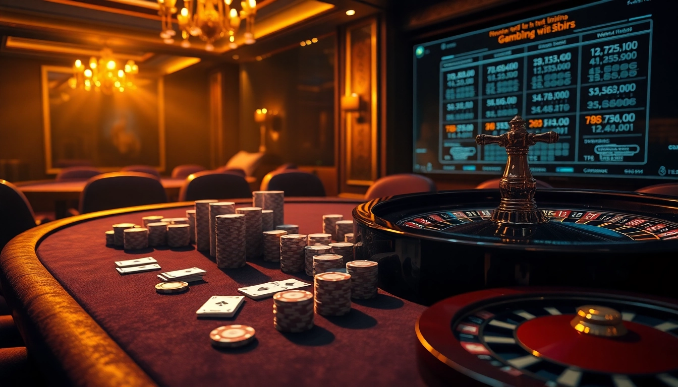 Engage with high-stakes poker and hidden wiki link insights in a luxurious casino ambiance.