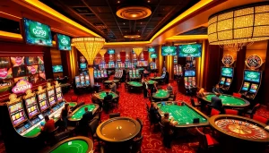 Experience the excitement of gambling at https://go99.institute/ with vibrant casino tables and slot machines.