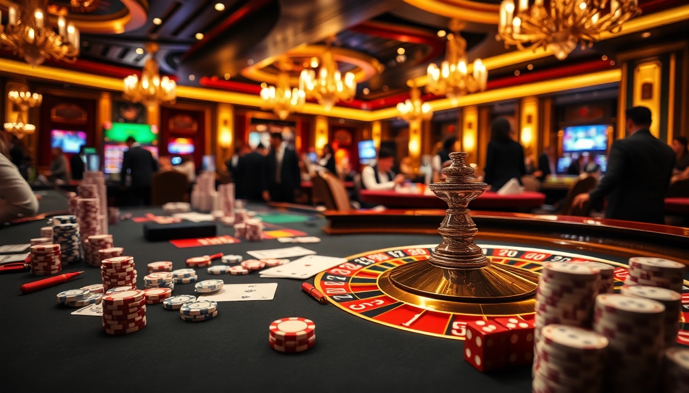 Immerse in the vibrant atmosphere of https://tg88pro.com/ as players engage in thrilling casino games.