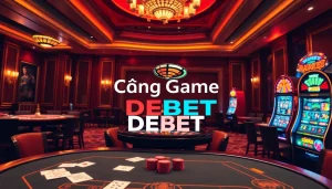 Cổng Game DEBET features vibrant casino tables, dynamic gameplay, and thrilling slots that elevate your gambling experience.