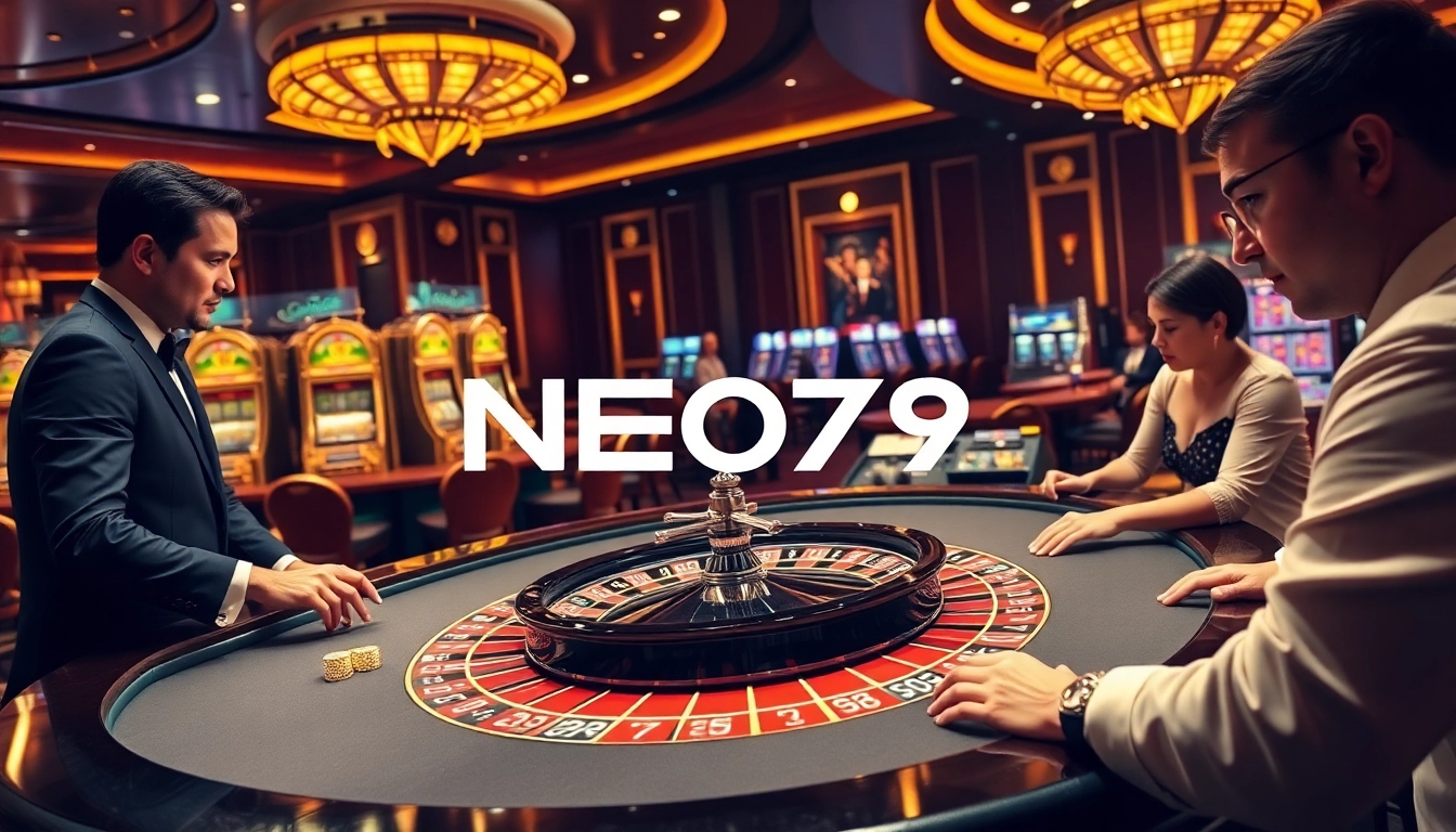 Experience the excitement of NEO79 with vibrant casino games and engaging players.