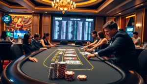SBOBET brings thrilling blackjack action to life with real dealers and vibrant casino ambiance.