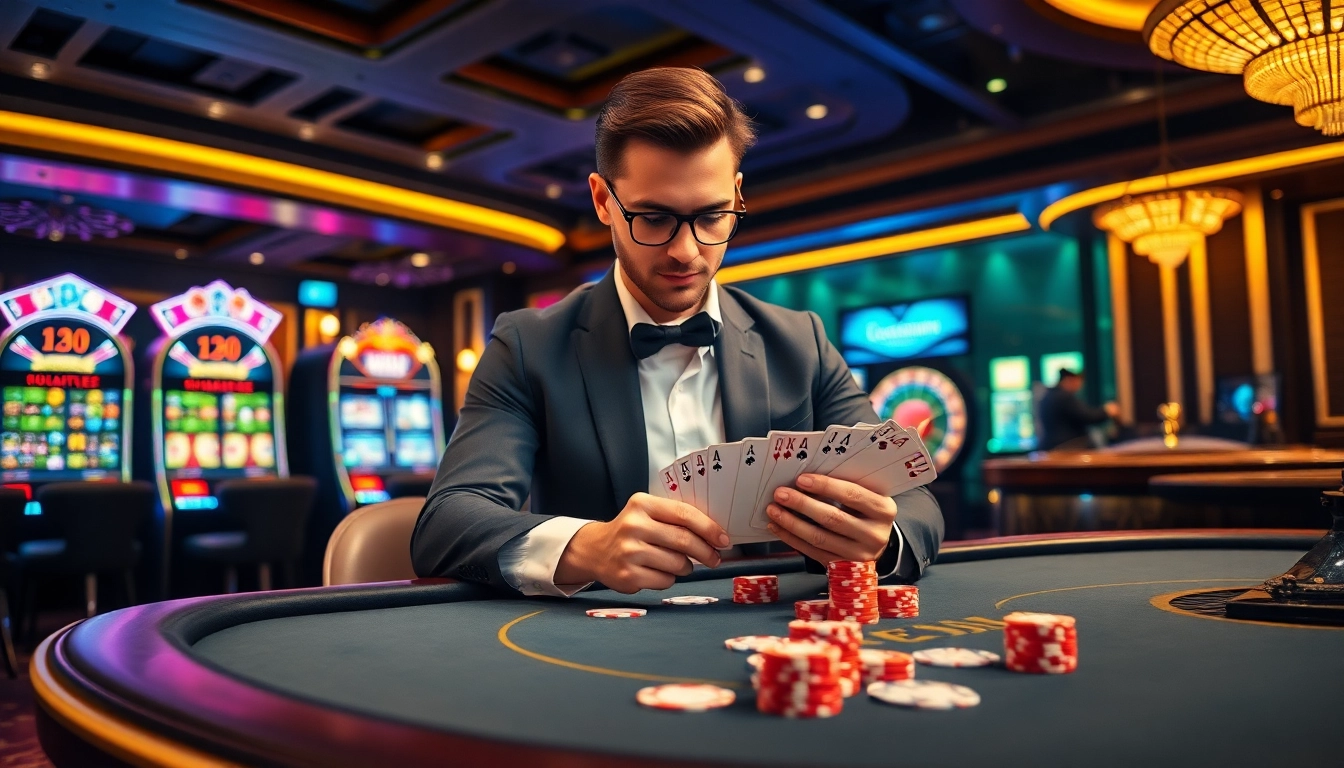 Experience the excitement of gambling at Hitclub's vibrant casino tables and slot machines.