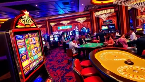 Celebrate wins at a situs gacor casino with colorful slot machines and lively games.