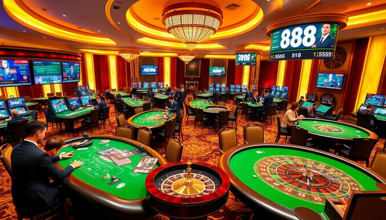 Explore the thrilling gambling experience at https://fnew88.com/ with luxurious casino designs and engaging gameplay.