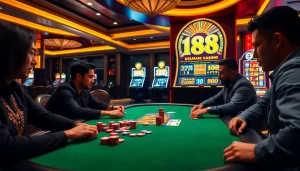 Experience the thrill of high-stakes poker at uu 88 with vibrant casino action.