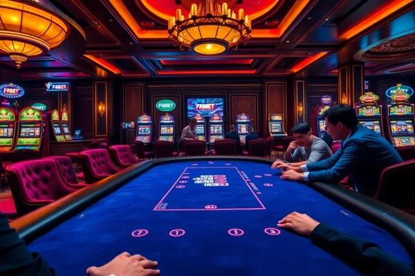 Experience thrilling gambling at https://f8bet.net.in/ with high-stakes poker and vibrant slot machines.