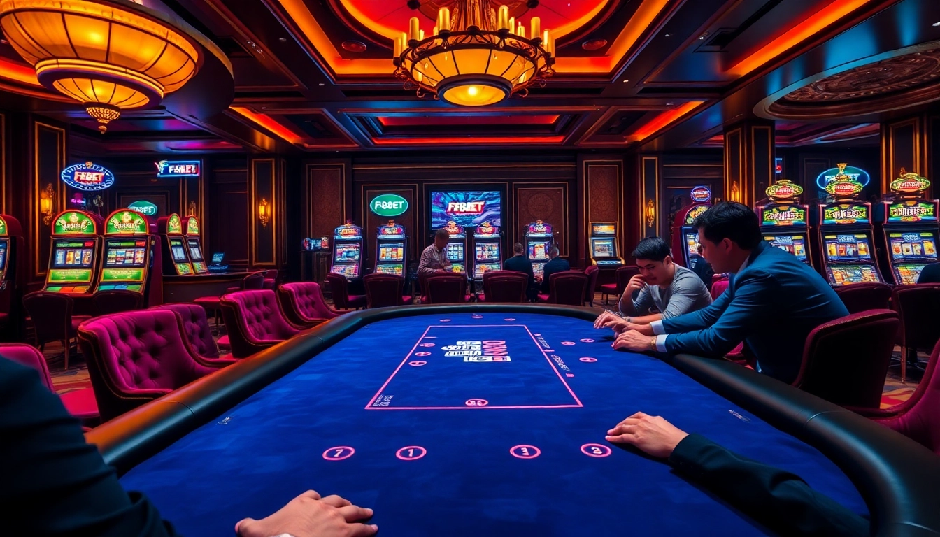Experience thrilling gambling at https://f8bet.net.in/ with high-stakes poker and vibrant slot machines.