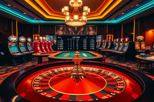 Check live Data Macau results as gamblers enthusiastically play at the casino tables.