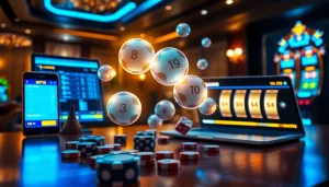 Fast-paced lô đề trực tuyến betting interface displaying live numbers and odds with chips