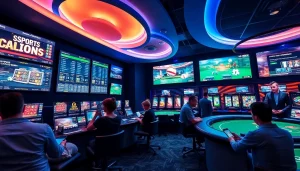 8s online betting platform showcasing exciting games in a modern digital casino environment.