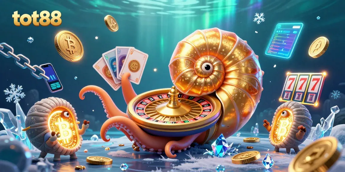 Experience thrilling gameplay with tot88's dynamic slots and poker in a vibrant 3D casino scene