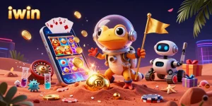 Spin the reels and win big with iwin at this vibrant alien casino.