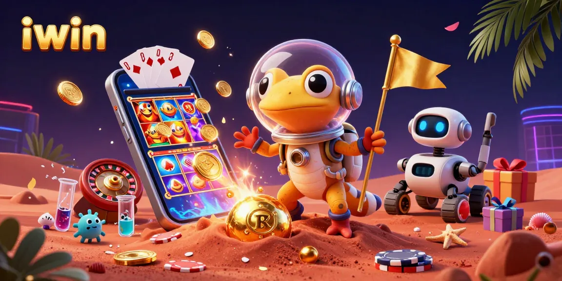 Spin the reels and win big with iwin at this vibrant alien casino.
