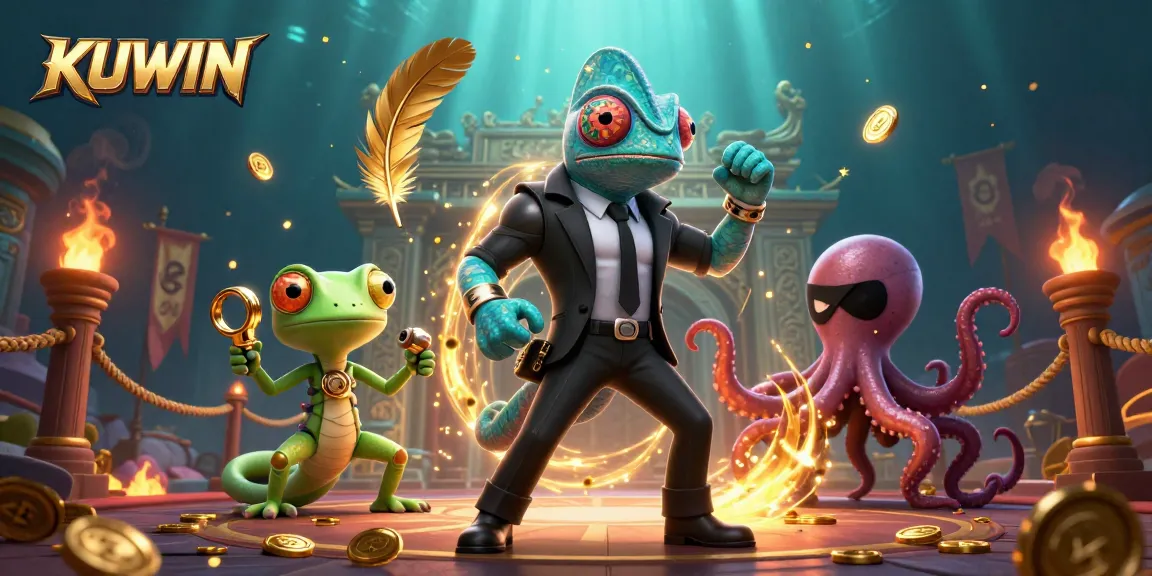 Experience thrilling gameplay with KUWIN – a vibrant 3D casino scene filled with excitement.